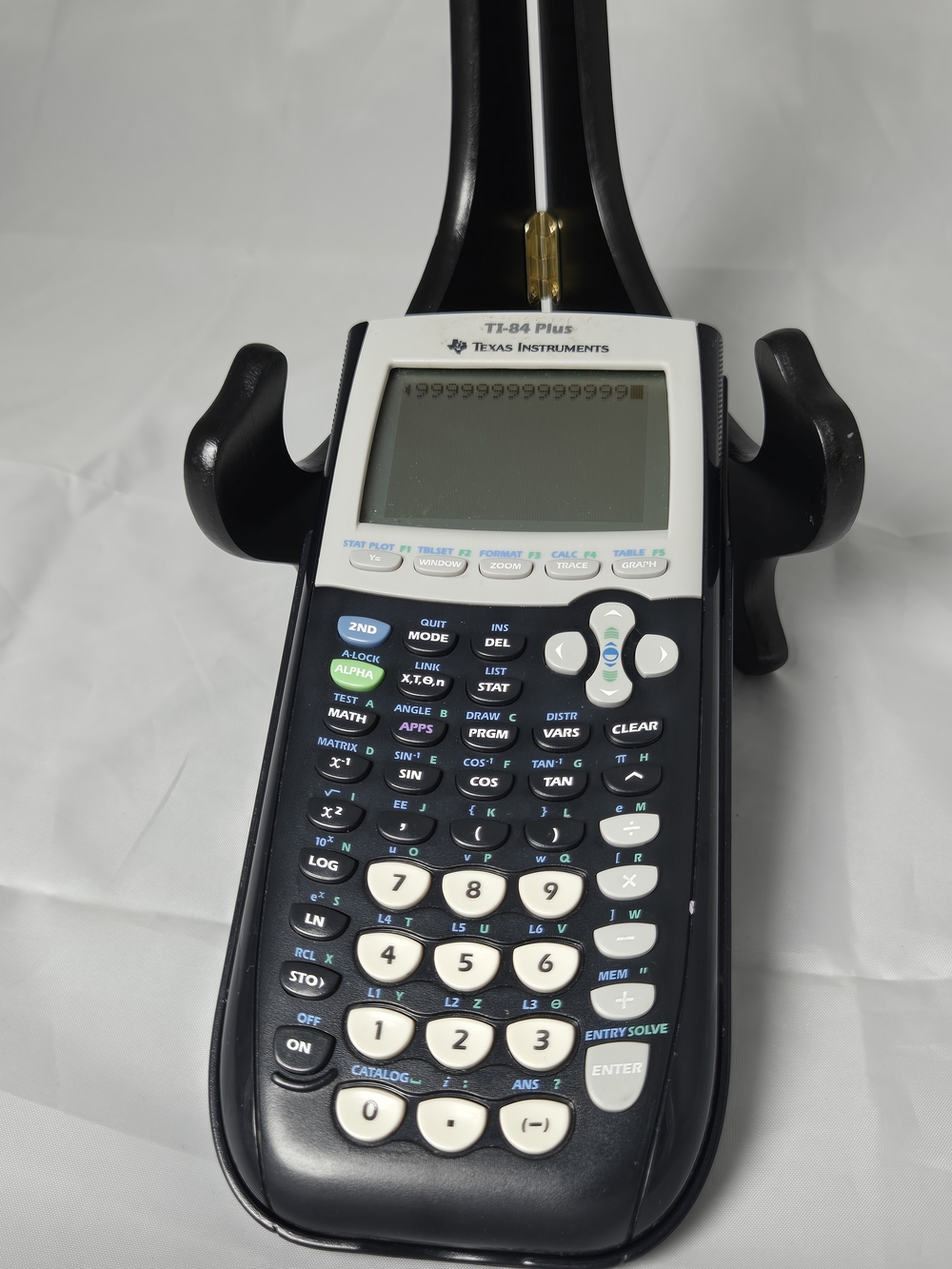 Texas Instruments TI-84 Plus Graphing Calculator - Black and White
